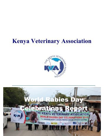 Kenya Veterinary Association World Rabies Day Celebrations Report
