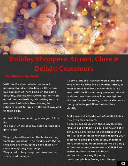 RetailChronicle Issue9 (16-31 December 2016)