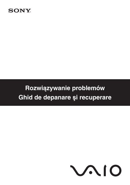 Sony VGN-FW41ET - VGN-FW41ET Guida alla risoluzione dei problemi Polacco