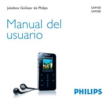 Philips GoGear Baladeur audio Ã  mÃ©moire flash - Mode dâemploi - ESP