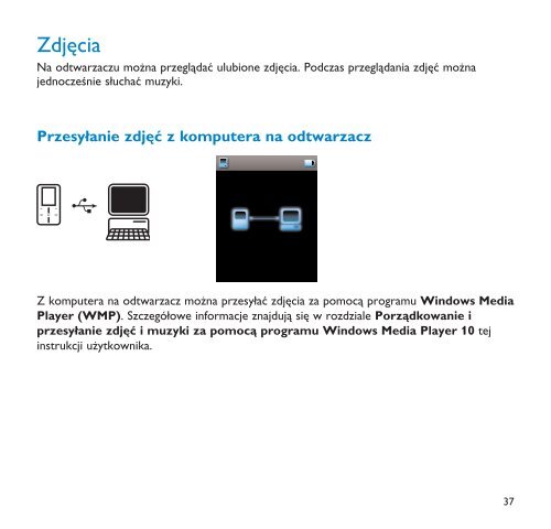 Philips GoGear Baladeur audio &agrave; m&eacute;moire flash - Mode d&rsquo;emploi - POL