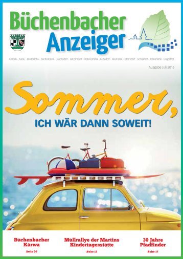  Juli 2016 - Büchenbacher Anzeiger