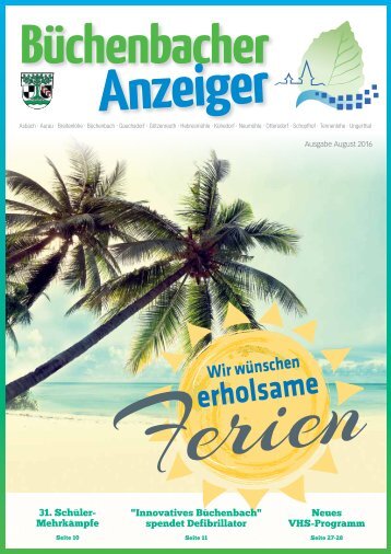 August 2016 - Büchenbacher Anzeiger