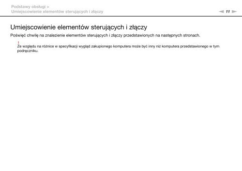 Sony VPCY21B7E - VPCY21B7E Istruzioni per l'uso Polacco