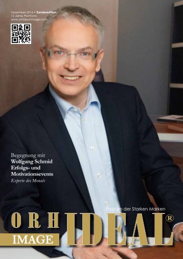 Orhideal IMAGE Magazin - Dezember 2016