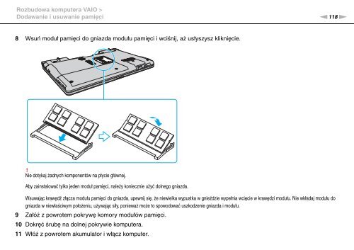 Sony VGN-AW31XY - VGN-AW31XY Istruzioni per l'uso Polacco