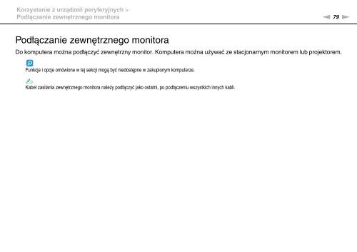 Sony VGN-AW31XY - VGN-AW31XY Istruzioni per l'uso Polacco