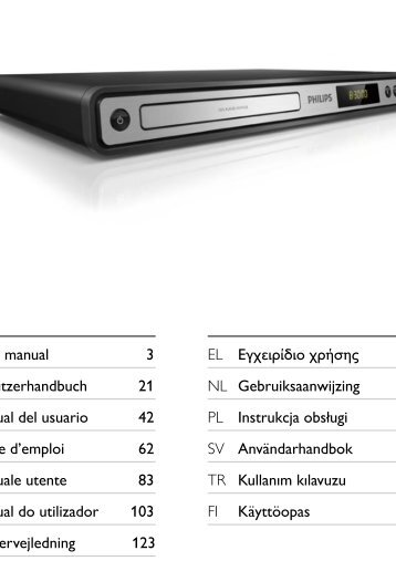 Philips Lecteur de DVD - Mode dâemploi - DAN