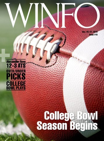Winfo Magazine Issue #15