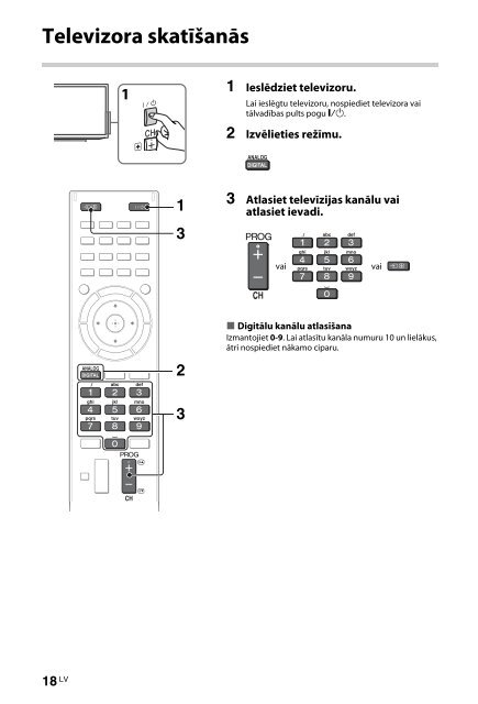 Sony KDL-46HX758 - KDL-46HX758 Istruzioni per l'uso Lettone