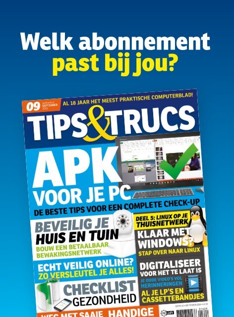 Tips&Trucs 0916