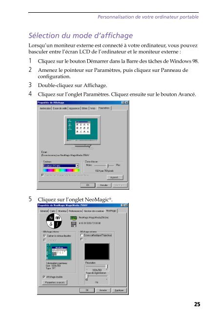 Sony PCG-F190 - PCG-F190 Manuale software Francese