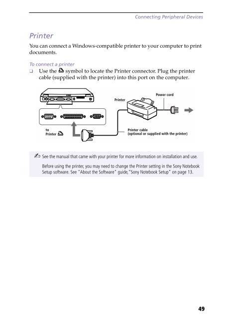Sony PCG-F190 - PCG-F190 Istruzioni per l'uso Inglese