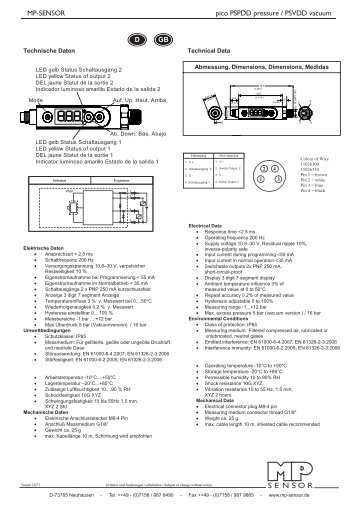 pico - MP-SENSOR GmbH