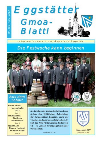 Ausgabe Juni 2012 - Eggstätt