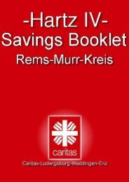 Hartz4 savings booklet