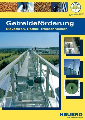 Getreide-Lagersilos für Innen- und Außenaufstellung - NEUERO Farm