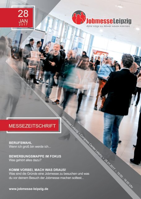 Jobmesse Leipzig- Messezeitschrift Frühjahr 2017