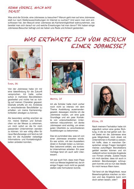 Jobmesse Leipzig- Messezeitschrift Frühjahr 2017