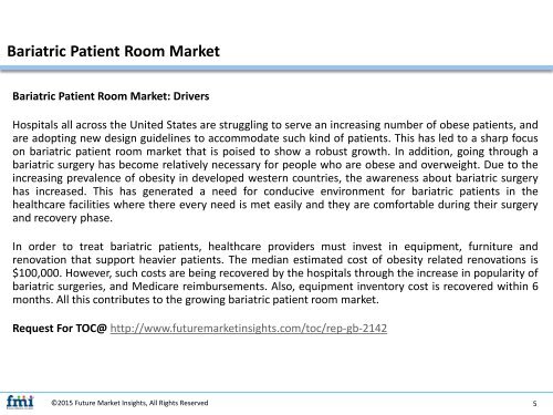 Bariatric Patient Room Market