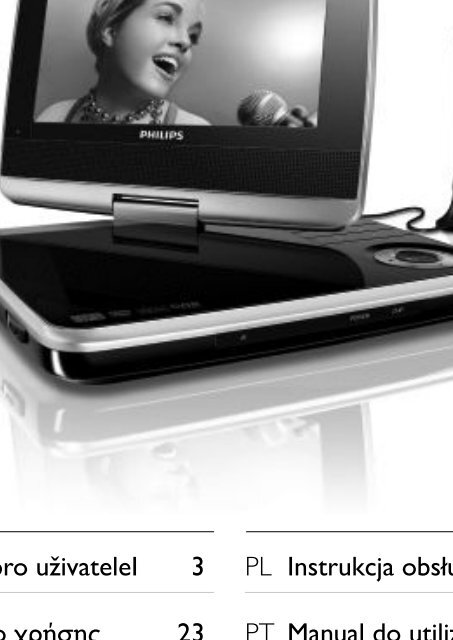 Philips Lecteur de DVD portable - Mode d&rsquo;emploi - CES