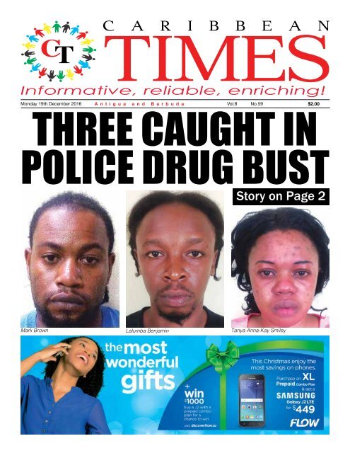 Caribbean Times 59th Issue - Monday 19th December 2016