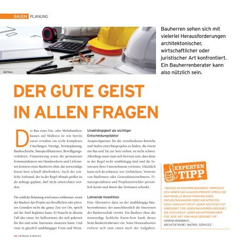 Das Inselmagazin Bauen & Wohnen 