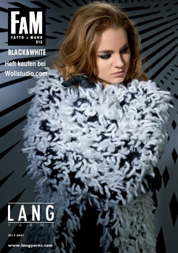 Fatto a Mano 213 Black+White Lang Yarns