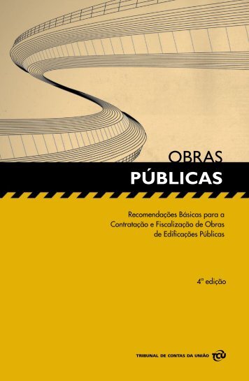 MANUAL DE OBRAS PÚBLICAS - TCU