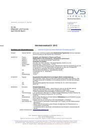 Infoblatt II 2012 Version 3 - DVS