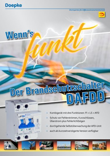 Doepke Brandschutzschalter DAFDD