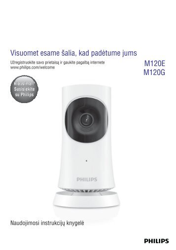 Philips SystÃ¨me de surveillance HD sans fil In.Sight - Mode dâemploi - LIT
