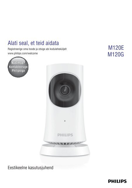 Philips Syst&egrave;me de surveillance HD sans fil In.Sight - Mode d&rsquo;emploi - EST