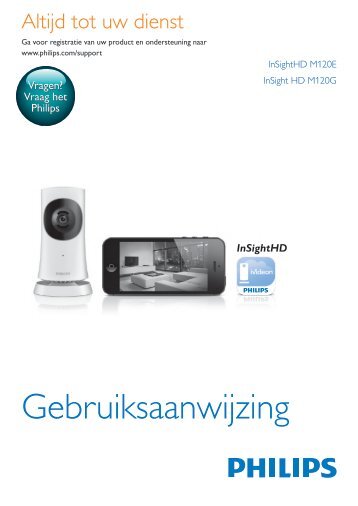 Philips SystÃ¨me de surveillance HD sans fil In.Sight - Mode dâemploi - NLD