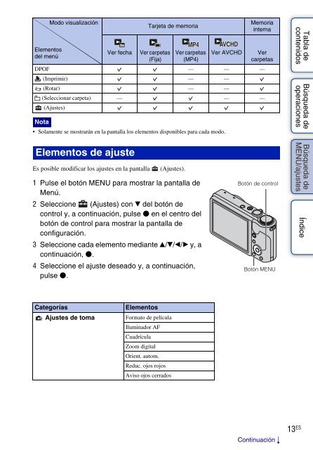 Sony DSC-HX5 - DSC-HX5 Istruzioni per l'uso Spagnolo