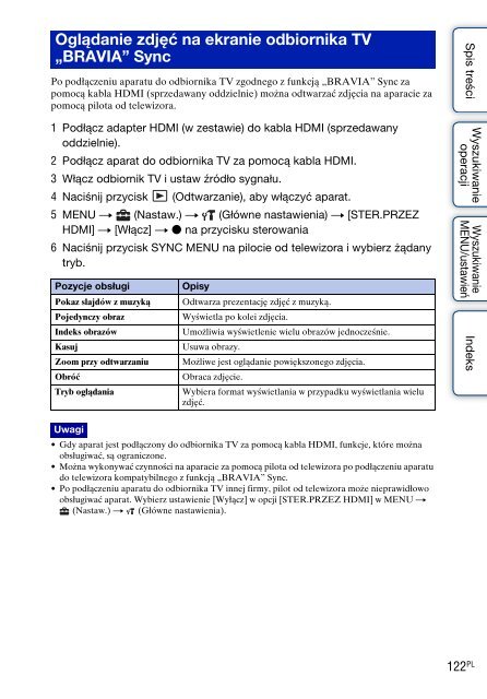 Sony DSC-HX5 - DSC-HX5 Istruzioni per l'uso Polacco