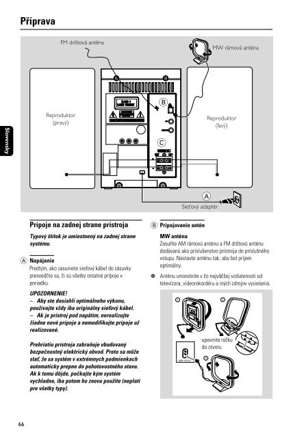 Philips Microcha&icirc;ne hi-fi - Mode d&rsquo;emploi - SLK