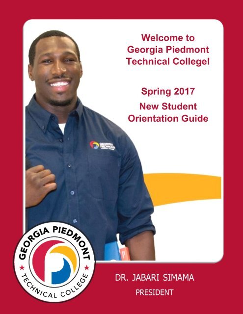 sPRING 2017 Orientation Booklet - Final