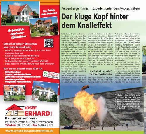 Altlandkreis Ausgabe Januar/Februar 2017 - Das Magazin für den westlichen Pfaffenwinkel