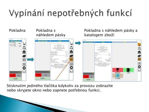 Základy práce s evidenční pokladnou s EET