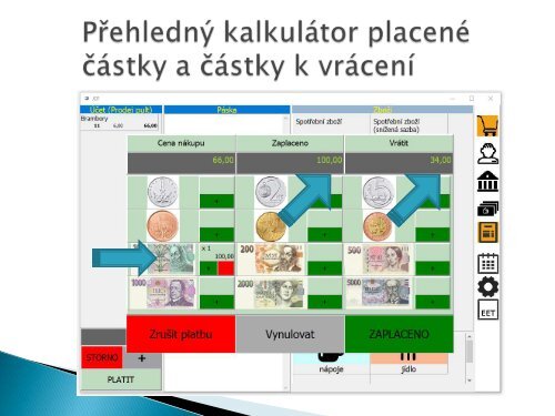 Základy práce s evidenční pokladnou s EET