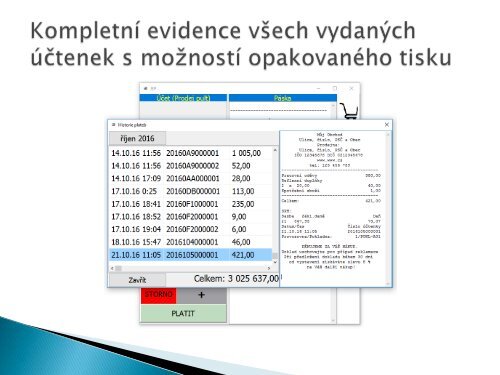 Základy práce s evidenční pokladnou s EET