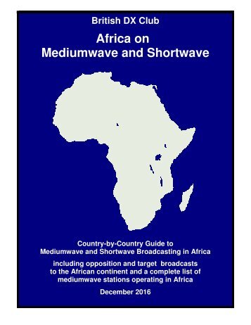 Africa on Mediumwave and Shortwave