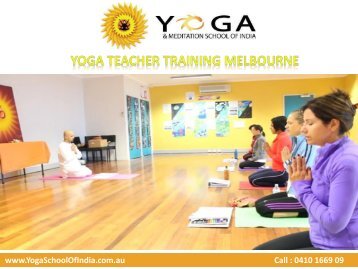 Yoga Teacher Training Melbourne