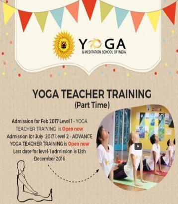 Yoga Teacher Training Program Melbourne Australia (Part Time)