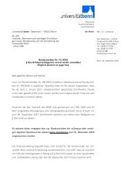 Information zum Urheberrechtsgesetz