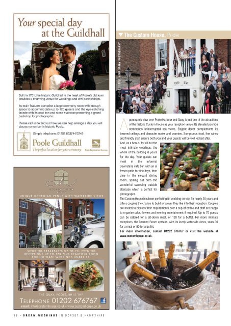 Dream Weddings Magazine - Dorset & Hampshire - issue.35