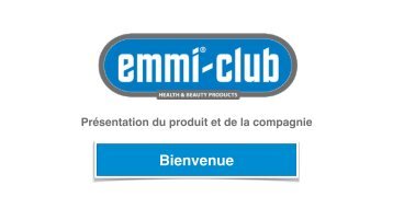 Emmi - Ultrasonic Présentation Produit & compagnie Francais