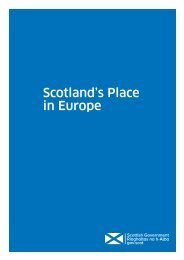 Scotland’s Place in Europe