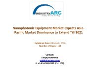 Nanophotonic Equipment Market